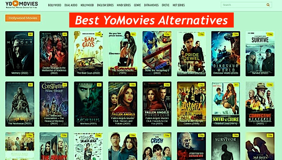 Best YoMovies Alternatives